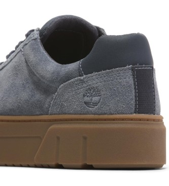 Timberland Niebieskie skórzane buty sportowe Laurel