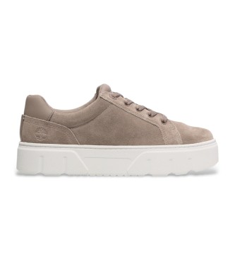 Timberland Laurel taupe leren sportschoenen