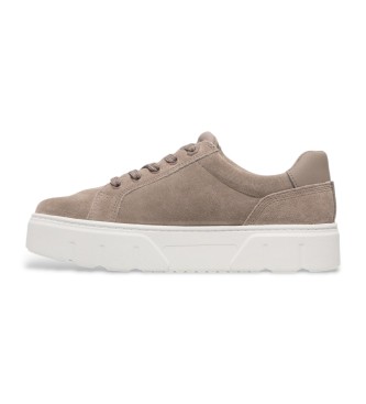 Timberland Sneaker Laurel in pelle tortora