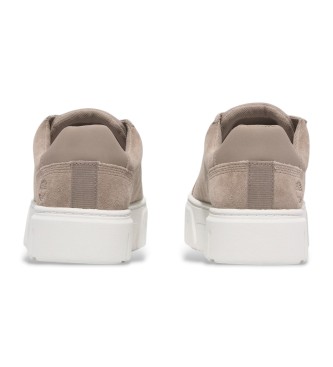 Timberland Skórzane buty sportowe Laurel taupe