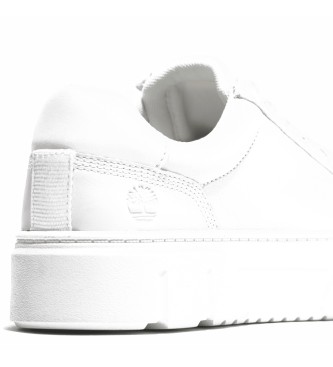 Timberland Baskets Laurel Court  lacets en cuir blanc