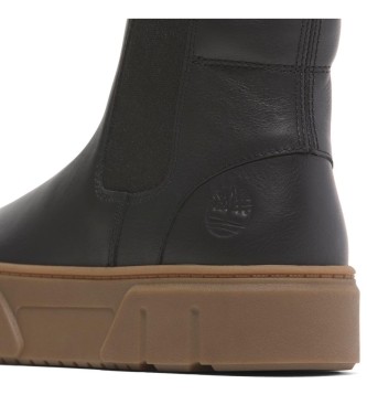 Timberland Botins em pele Laurel preto