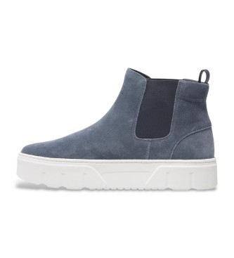 Timberland Botins em pele azul Laurel