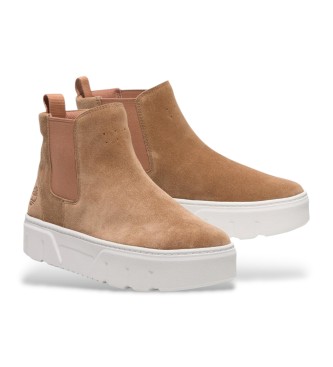 Timberland Bottines en cuir Laurel marron