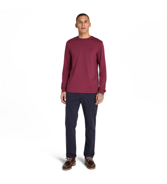 Timberland T-shirt Dunstan River cor de vinho