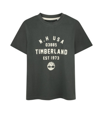 Timberland Lote de 2 camisetas de manga corta blanco, verde oscuro