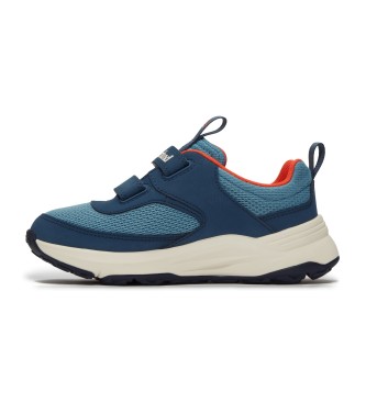 Timberland Sneakers Motion Access in pelle blu con chiusura in velcro