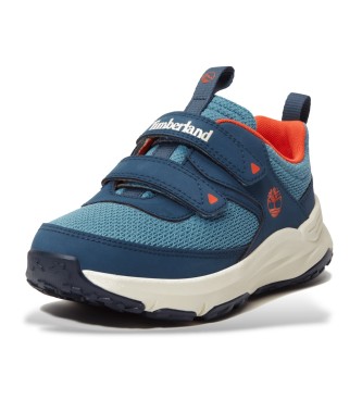 Timberland Sneakers Motion Access in pelle blu con chiusura in velcro