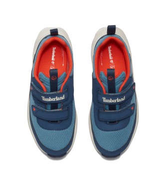 Timberland Chaussures en cuir avec fermeture velcro Motion Access bleu