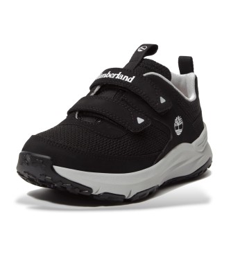 Timberland Chaussures en cuir avec fermeture velcro Motion Access noir