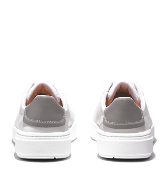 Timberland Seneca Bay vita snrkldda lderskor med lg topp