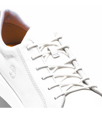 Timberland Seneca Bay vita snrkldda lderskor med lg topp