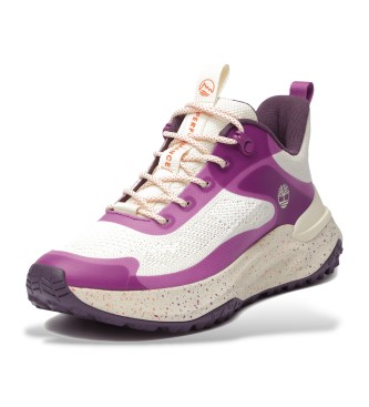 Timberland Sapatilhas de cano baixo com atacadores Motion Access bege, roxo