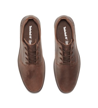 Timberland Bradstreet Brown Low Top Lace Up Sneakers in pelle