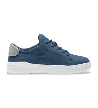 Timberland Baskets  lacets en cuir bleu Seneca Bay