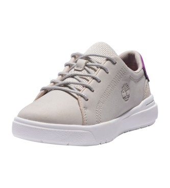 Timberland Zapatillas de piel con cordones Seneca Bay beige