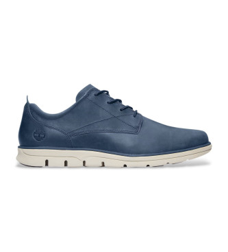 Timberland Bradstreet - Baskets basses en cuir  lacets bleu