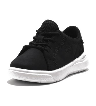 Timberland Zapatillas de piel con cordones Seneca Bay negro