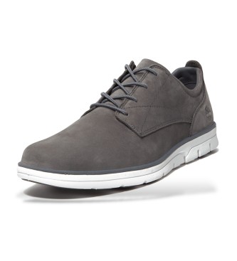 Timberland Zapatillas de piel de caa baja con cordones Bradstreet gris