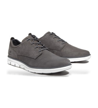 Timberland Bradstreet grey leather lace-up low top trainers