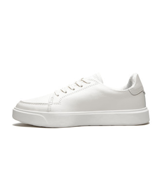 Timberland Emerson Street white leather lace-up low top trainers