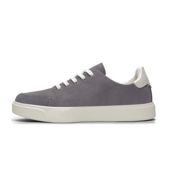 Timberland Emerson Street Sneakers basse in pelle con lacci grigie