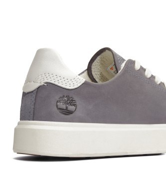 Timberland Emerson Street Sneakers basse in pelle con lacci grigie