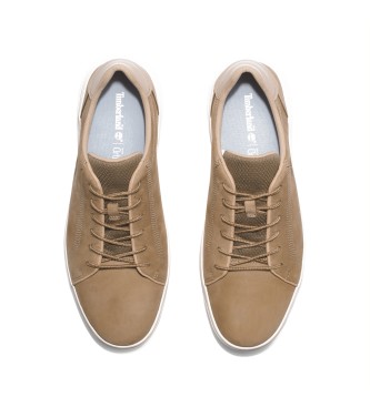 Timberland Seneca Bay brown leather slippers