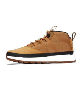 Timberland Lave ankelstvler i lder med snrebnd, brune