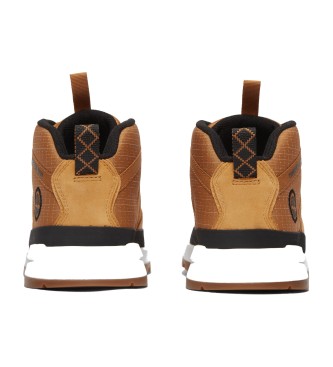 Timberland Lave ankelstvler i lder med snrebnd, brune