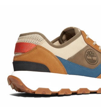 Timberland Winsor Park brune ldersko med snrebnd og lav top