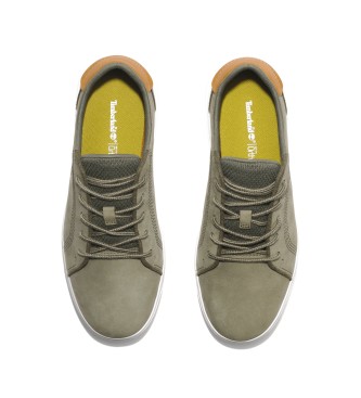 Timberland Sapatilhas Seneca Bay em pele verde com atacadores