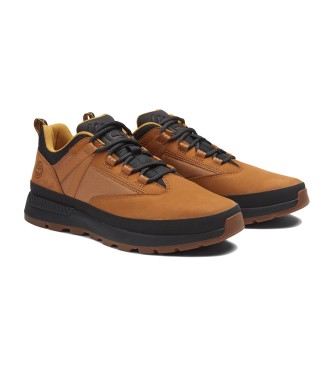 Timberland Zapatillas de Piel Euro Trekker Low Hiker marrn