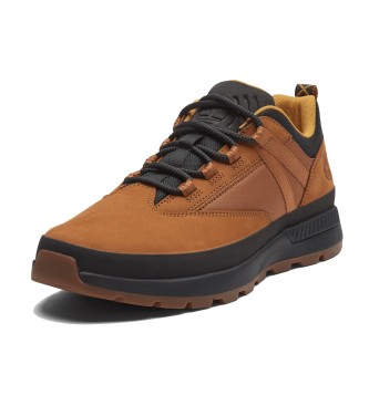 Timberland Zapatillas de Piel Euro Trekker Low Hiker marrn