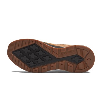 Timberland Zapatillas de Piel Euro Trekker Low Hiker marrn