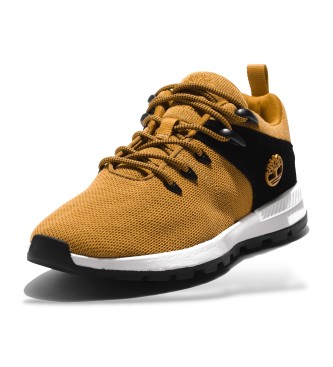 Timberland Sapatilhas Sprint Trekker de cano baixo com atacadores amarelas