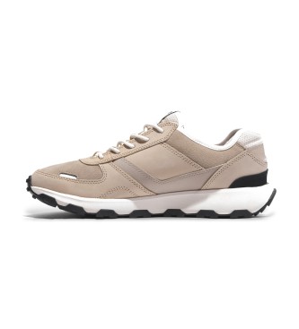 Timberland Sneakers basse in pelle con lacci beige Winsor Park