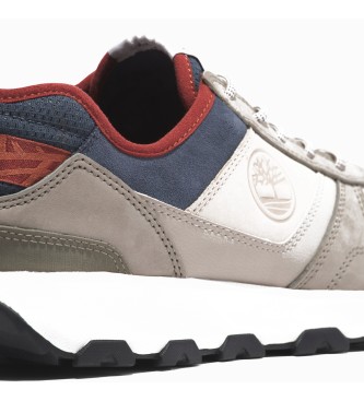 Timberland Winsor Park Ox taupe leren sportschoenen