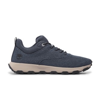 Timberland Winsor Park navy low top trainers med snrebnd