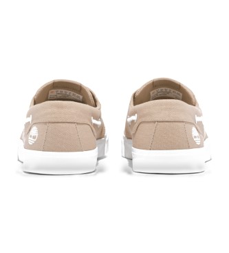 Timberland Sneakers basse beige con lacci