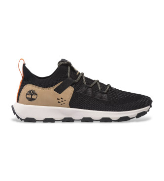 Timberland Niskie sznurowane buty treningowe Winsor Trail w kolorze czarnym