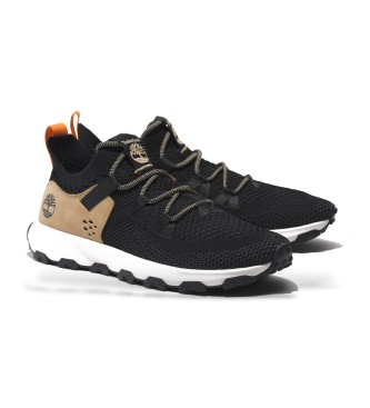 Timberland Sapatilhas de cano baixo com atacadores Winsor Trail preto