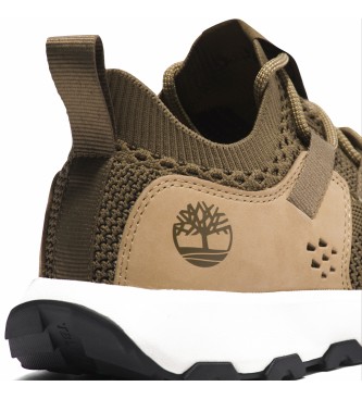 Timberland Sneakers Winsor Trail in pelle verde