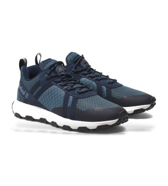 Timberland Chaussures basses  lacets Winsor Trail bleu