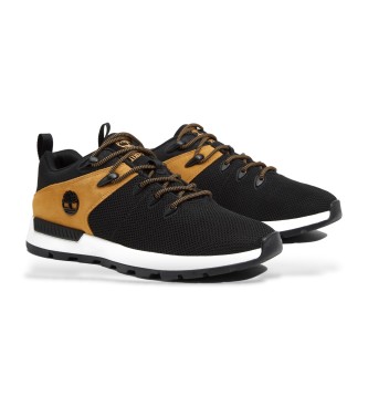 Timberland Sprint Trekker snrkldda lgskor, svart, gul