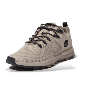 Timberland Tnis Sprint Trekker de cano baixo com atacadores em cinzento