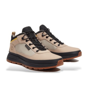 Timberland Lederschnrschuhe Field Trekker beige