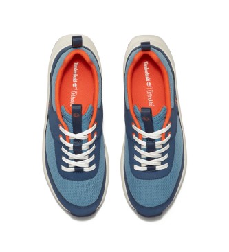 Timberland Zapatillas de piel de caa baja con cordones Motion Access azul