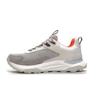 Timberland Motion Access Sneakers in pelle impermeabile con lacci grigio