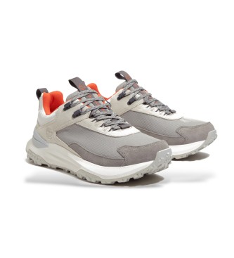 Timberland Motion Access Sneakers in pelle impermeabile con lacci grigio